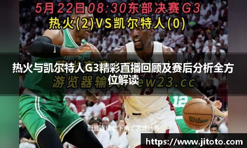 热火与凯尔特人G3精彩直播回顾及赛后分析全方位解读
